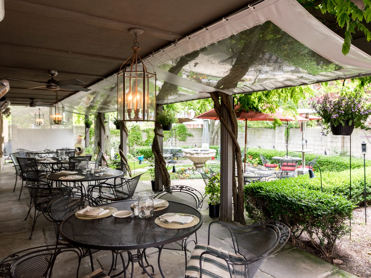 Patio at Johnny's Bar in Clark-Fulton